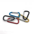 Swivel climbing snap hook carabiner clips